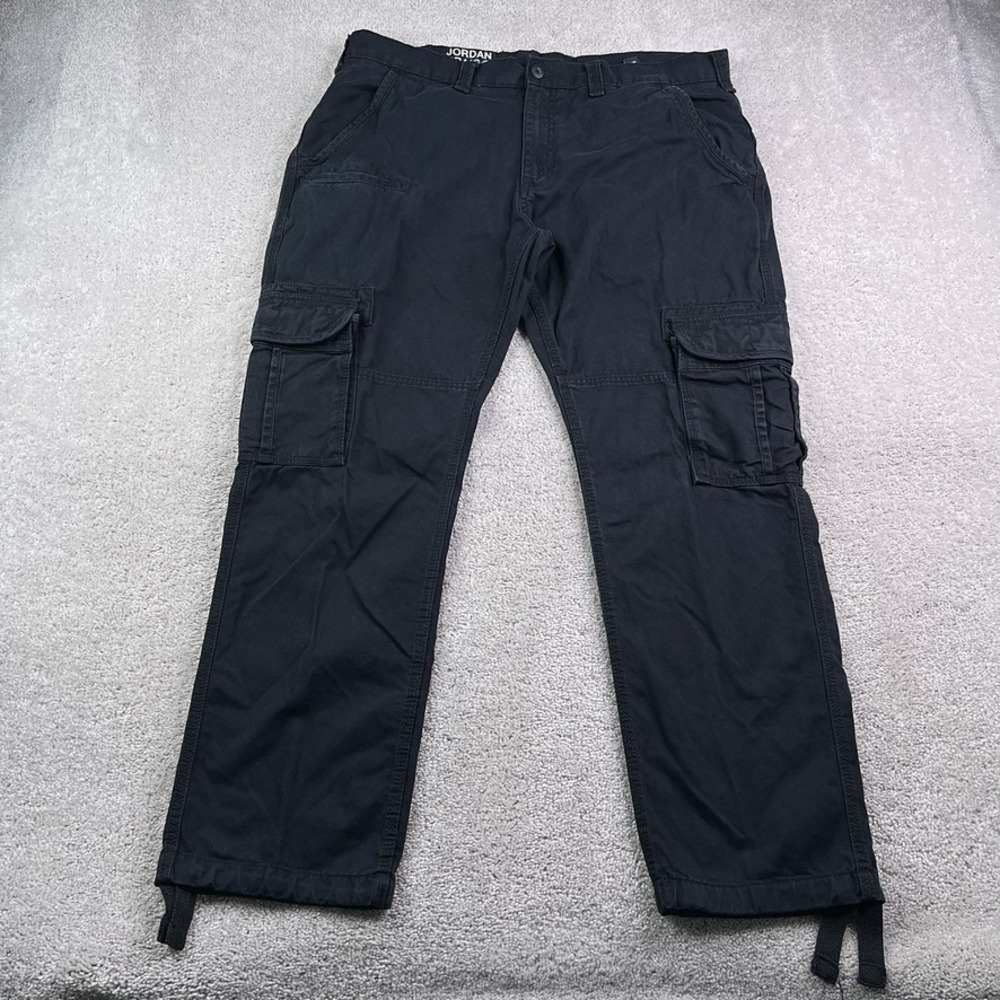 Jordan Craig Pants Mens 38x32 Black Xavier OG Cargo Tactical Utility Streetwear